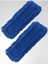 Mavi 50 cm Mop Kılıfı, 2'li Set, Paspas Yedek Kılıfı, Dayanıklı ve Kullanışlı 1