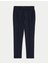 Slim Fit Ekose Desenli Yün Pantolon 7
