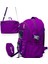 ilk Okul Çantası 3'lü Set Karekter Desenli Kalemlikli,beslenme Çantalı Mor ilk Okul Çantası 4