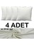 %100 Pamuk Petek 4'lü Kirlent Kılıfı 2
