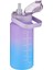 Lila 1500 ml Çok Renkli Su Matarağı, Sağlıklı ve Şık Tasarım 2