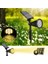 Solar Güneş Enerjili Kazıklı Yer Armatürü 7 LED Ağaç Duvar Bahçe Aydınlatma Dekor Işık 2