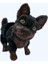 Magnetli & Hareketli El Boyaması Yavru Köpek Figürü – Yorkshire Terrier Tasarım 1