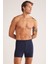 Iç Giyim ( 3 Adet) Kom Legend Çift Düğmeli Uzun Erkek Boxer 1