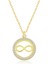 Mulvxeasy EASY02 925 Ayar Minik Sonsuzluk Bayan Kolye T6226 (8585) (Mulvix) 1