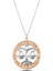 Mulvxeasy EASY02 925 Ayar Rose Terazi Burcu Kadın Kolye T4915 (8585) (Mulvix) 1