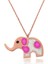 Mulvxeasy EASY02 925 Ayar Rose Fil Kadın Kolye T6303 (8585) (Mulvix) 2