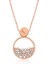 Mulvxeasy EASY02 925 Ayar Rose Çiğ Damlası Kadın Kolye T4891 (8585) (Mulvix) 1