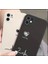 IPHONE 13 Pro Max Krem - Siyah 2 Li Kalp ve Kalp Atışı Baskılı Çiftlere Özel Telefon Kılıfı 3