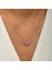 Mulvxeasy EASY02 925 Ayar Rose Minimal Kelebek Kadın Kolye T5959 (8585) (Mulvix) 4