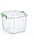Şeffaf Kapaklı Derin Saklama Kutusu 6 Litre, Beyaz, Sağlam ve Kullanışlı 1