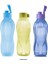 Çok Renkli 750 ml Çoklu Şişe Seti Kolay ve Vidalı Kapaklarla 1