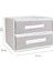 Çok Renkli 2 Bölmeli Kumaş Çekmece Organizer, 31X30X22 Cm, Düzenleyici 4