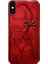 Apple iPhone Xs Max Uyumlu Kılıf Zebana Fionka Silikon Kılıf Kırmızı 1