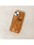Apple iPhone 13 Uyumlu Kılıf Zebana Fionka Silikon Kılıf Kahverengi 2