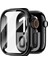 Ekran Koruyucu Kılıf+Cam Apple Watch Seri 10/42MM Uyumlu Ekran Koruyucu Kapak Değişimi Ultra Tampon 4