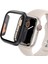 Ekran Koruyucu Kılıf+Cam Apple Watch Seri 10/42MM Uyumlu Ekran Koruyucu Kapak Değişimi Ultra Tampon 1