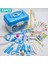 Doktor Set Çocuklar Için Set Girl Girls Rol Yapma Oyunları Hastane Aksesuar Tıbbi Kit Hemşire Araçlar Çocuklar Için Tag Toys Hediye Renk: 33PCS Mavi (Yurt Dışından) 1