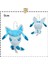 Eevee Vaporeon Umbreon Jolteon Sylveon Flareon Peluş Bebekler Küçük Kolye Anahtarlı Oyuncaklar Sırt Çantası Dekorasyonları Giftheight: 8-10CM Etiket/renk Yok: Eevee (Yurt Dışından) 1