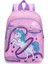Kız Çocuklar Için Unicorn Schoolbag Mochila Çift Omuz Okul Çantaları Karikatür Sırt Çantası Su Geçirmez Moda Sırt Çantaları Renk: A-Pink (Yurt Dışından) 1