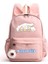 Cinnamoroll Okul Çantaları Kız Boy Öğrenci Için Sırt Çantası Kadın Günlük Seyahat Tavşan Kulakları Mochila Renk: 005 (Yurt Dışından) 1