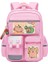 Çok Bölmeli Capya Sırt Çantası Su Geçirmez Büyük Kapasiteli Karikatür Hayvan Okulu Çantası Oxford Bezi Geniş Kayışlar Renk: PINK-43-31-15CM (Yurt Dışından) 1