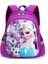 Anaokulu Okul Çantası Karikatür Elsa Omuz Çanta Kız Çocuk Çanta Bebek Çocukları Backpack Çocuk Donmuş Okul Çantası Sırt Çantası: Mor (Yurt Dışından) 1
