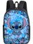 Stitch Angel Disney Sırt Çantası Okul Çantası Çocuklar Için Karikatür Karikatür Hafif Okul Çantaları Büyük Kapasiteli Erkek Kız Çocuklar Koyun Çaldırı Hediye Renk: S05 (Yurt Dışından) 1