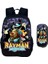 Karikatür Oyunları Rayman Legends 2pcs Set Sırt Çantası Schoolbag Erkek Kızlar Kamp Sırt Çantası Kalem Kılıf Kalıp Kalem Çantası Kalem Boxcolor: COLOR23 (Yurt Dışından) 1