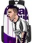 Cristiano Ronaldo Erkek Futbol Sırt Çantası Çocuklar Sırt Çantası Anime Sırt Çantası Seyahat Sırt Çantası Teenage Boys Mochila Doğum Günü Hediye Renk: 1C1-C3O (Yurt Dışından) 1