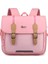 Yansıtıcı Strip Sırt Çantası Çocukların Yüksek Kaliteli Büyük Kapasiteli Sırt Çantası Ilköğretim Okulu Sınıfları 1-3 Okul Sırt Çantası Renk: Pembe (Yurt Dışından) 1