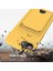 iPhone 16E Kılıfı Sıvı Silikon Kart Tutucu Arka Telefon Kılıfı Boyun Askılı-Sarı (Yurt Dışından) 2