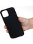 iPhone 12 Pro Max 6.7 Inç Sıvı Silikon Yumuşak Cep Telefonu Kılıfı Akıllı Telefon Kılıfı-Siyah (Yurt Dışından) 4