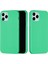 iPhone 12 Pro Max 6.7 Inç Sıvı Silikon Yumuşak Cep Telefonu Kılıfı Akıllı Telefon Kılıfı-Yeşil (Yurt Dışından) 2