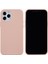 iPhone 12 Pro Max 6.7 Inç Sıvı Silikon Yumuşak Cep Telefonu Kılıfı Akıllı Telefon Kılıfı-Pembe (Yurt Dışından) 1