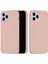 iPhone 12 Pro Max 6.7 Inç Sıvı Silikon Yumuşak Cep Telefonu Kılıfı Akıllı Telefon Kılıfı-Pembe (Yurt Dışından) 2
