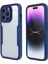 iPhone 14 Pro Max Için Düşmeye Karşı Telefon Kılıfı Kamera Lens Koruması Pet Ekran Filmi + Akrilik + Tpu Çizilmeye Dayanıklı Cep Telefonu Kılıfı-Safir (Yurt Dışından) 1