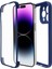 iPhone 14 Pro Max Için Düşmeye Karşı Telefon Kılıfı Kamera Lens Koruması Pet Ekran Filmi + Akrilik + Tpu Çizilmeye Dayanıklı Cep Telefonu Kılıfı-Safir (Yurt Dışından) 3