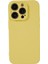 iPhone 15 Pro Max Için Candy Color Shell Yumuşak Tpu Telefon Kılıfı Fiber Astarlı Ka Telefon Kılıfı-Sarı (Yurt Dışından) 3