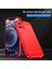 1.8mm Karbon Fiber Fırçalanmış Doku Düşmeye Lı Arka Kılıf Esnek Tpu Kılıf iPhone 12/12 Pro 6.1 Inç-Kırmızı (Yurt Dışından) 5