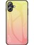 iPhone 16 Plus Kılıf Çizilmez Temperli Cam + Pc + Tpu Telefon Kılıfı - Degrade Sarı (Yurt Dışından) 1