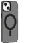 Candy Series iPhone 15 Plus/14 Plus Kılıf Magsafe Pc+Tpu+Pet Düşmeye Karşı Telefon Kılıfı ile Uyumlu-Siyah (Yurt Dışından) 2