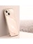 Xınlı iPhone 13 Mini 5.4 Inç Hassas Lens Kesikli Galvanik Altın Kenar Tpu Telefon Kılıfı Koruyucu Kapak-Pembe (Yurt Dışından) 3