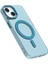 Candy Series iPhone 15 Plus/14 Plus Kılıf Magsafe Pc+Tpu+Pet Düşmeye Karşı Telefon Kılıfı ile Uyumlu-Mavi (Yurt Dışından) 5