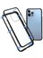 iPhone 13 Pro 6.1 Inç Metal Tampon + Çift Taraflı Temperli Cam Telefon Kılıfı Anti-Peep Manyetik Koruyucu Kapak - Siyah (Yurt Dışından) 1