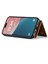 Dg.mıng M2 Serisi iPhone 16 Plus Kılıf Pu+Pc+Tpu Telefon Kılıfı Çıkarılabilir Cüzdan-Kahverengi (Yurt Dışından) 5