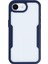 iPhone 16E Kılıfı Akrilik+Tpu Şeffaf Telefon Kılıfı Pet Ekran Filmi-Mavi (Yurt Dışından) 2