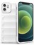 iPhone 12 6.1 Inç Düşme Korumalı Sağlam Arka Kabuk Tpu Telefon Koruyucu Kılıf-Beyaz (Yurt Dışından) 1