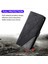 iPhone 16 Pro Max Kılıf Cüzdan Cilt Dokunuşlu Deri Kapak Baskılı Çizgiler-Siyah (Yurt Dışından) 5