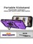iPhone 16 Pro Kılıf Halkalı Kickstand Pc+Tpu Telefon Kılıfı Camshield-Mor (Yurt Dışından) 3